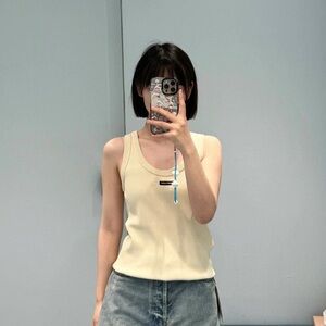 Miami Cream Tank Top